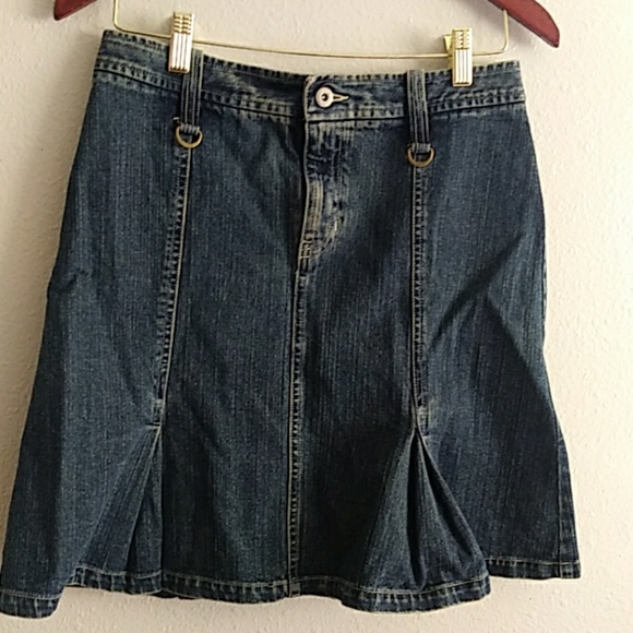 Denim plated Skirt - Picture 5 of 8